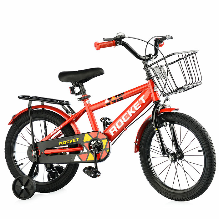 картинка Велосипед детский 2-х колесный 16" ROCKET, цвет красный от магазина Аистенок