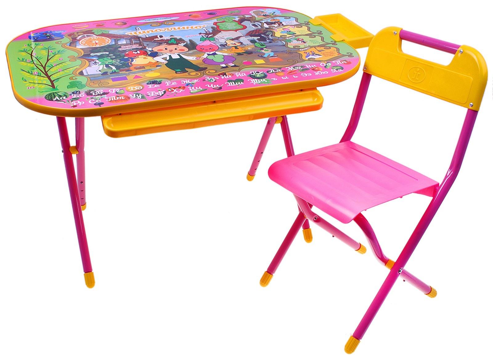 картинка Набор мебели "Чиполлино " Дэми У2Р+ (розовый) от магазина Аистенок