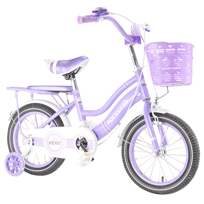 картинка Велосипед 2-х колесный 14" фиолетовый от магазина Аистенок