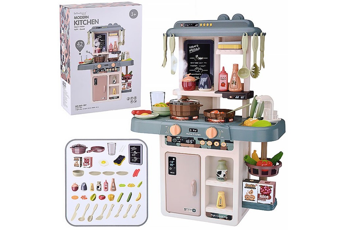 картинка Игровой набор "Кухня" (со светом) в коробке от магазина Аистенок