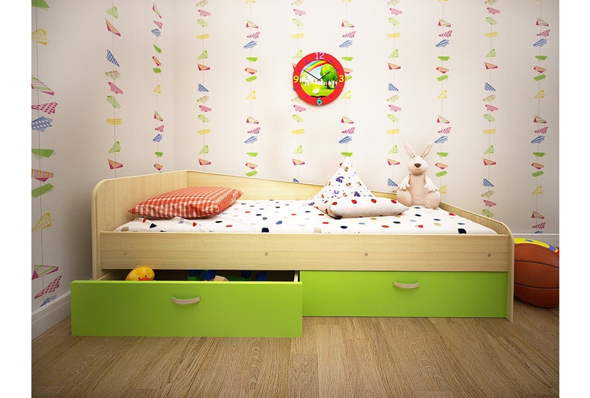 картинка Кровать "Антошка" от магазина Аистенок