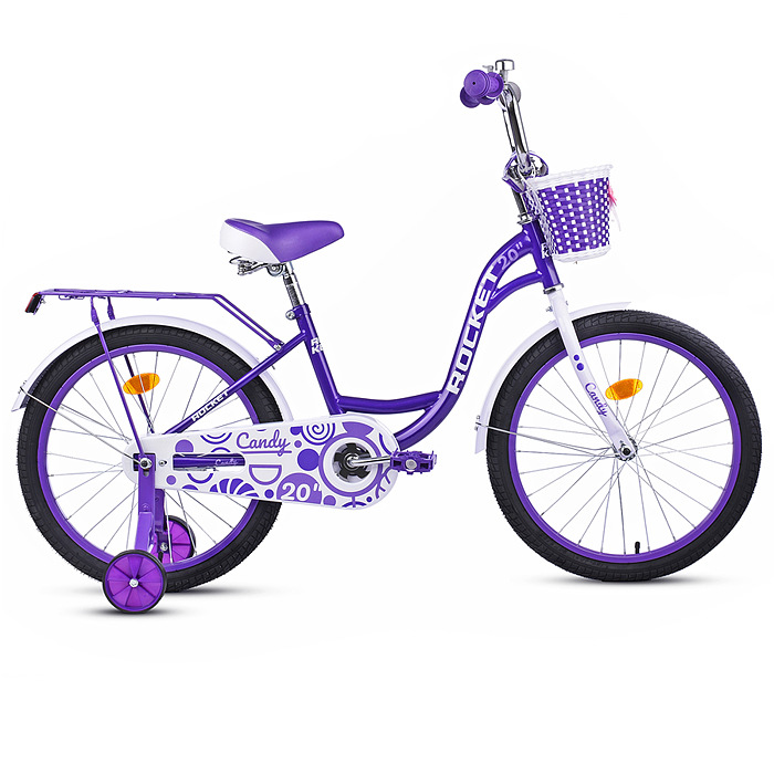 картинка Велосипед 20" Rocket Candy, цвет фиолетовый от магазина Аистенок