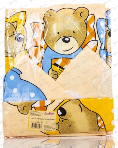 картинка Комплект постельного белья "Мишки - лежебоки" от магазина Аистенок