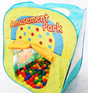 картинка Игровой домик Amusement park с мячиками (100 шт) от магазина Аистенок
