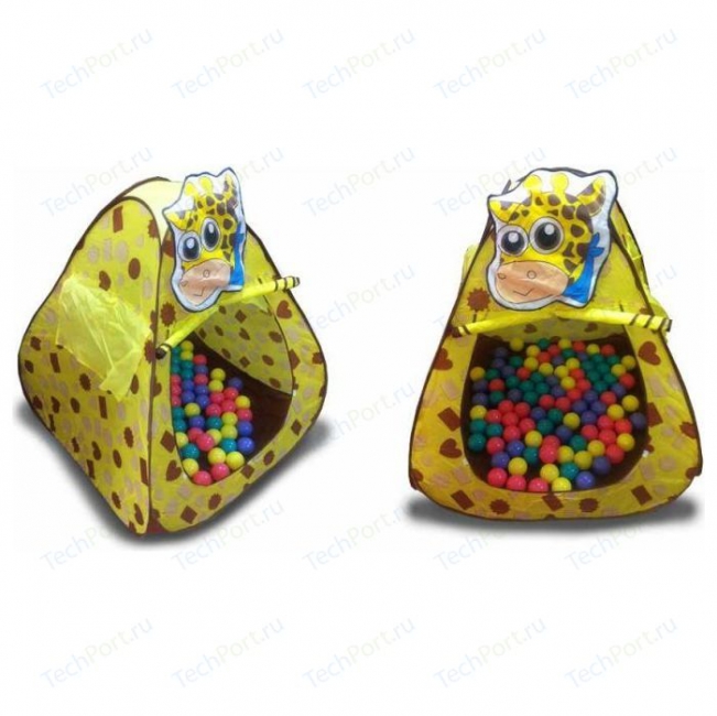 картинка Игровой домик Giraffe с мячиками от магазина Аистенок
