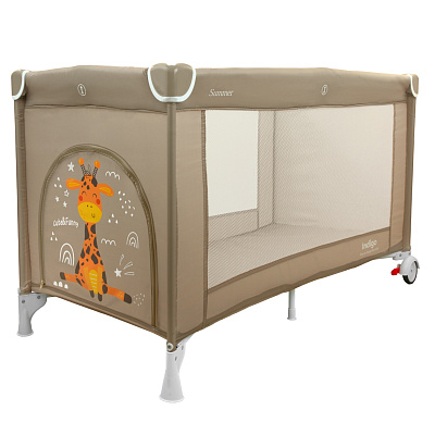 картинка Манеж-кровать Indigo SUMMER (1 уровень)  от магазина Аистенок
