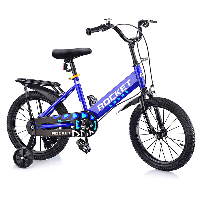 картинка Велосипед детский 2-х колесный 16" ROCKET, цвет синий от магазина Аистенок