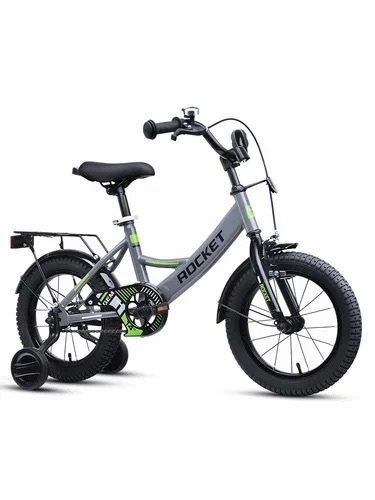 картинка Велосипед 14" Rocket Gem, цвет серый от магазина Аистенок