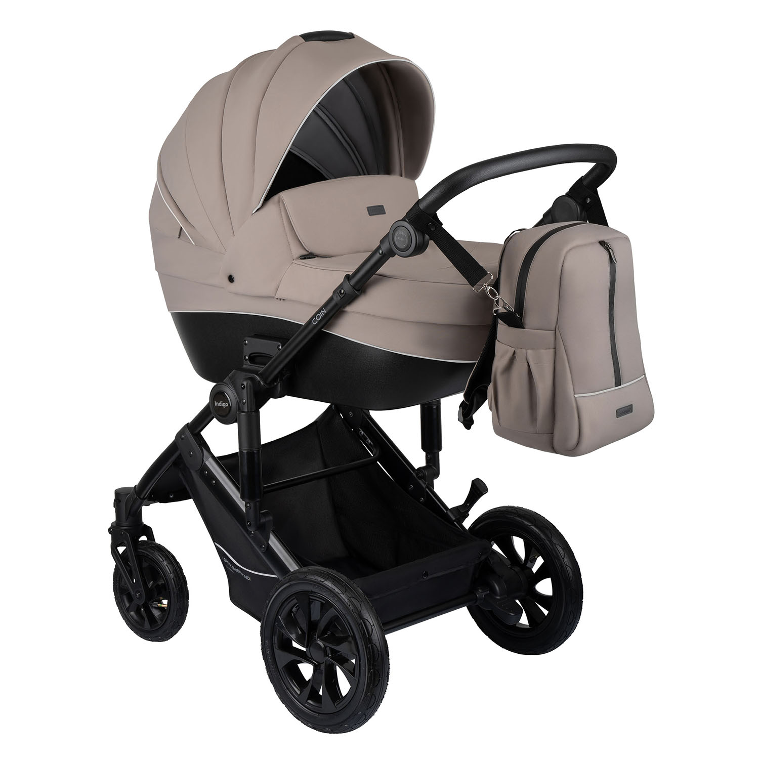 картинка Коляска 3 в 1 Indigo COIN от магазина Аистенок