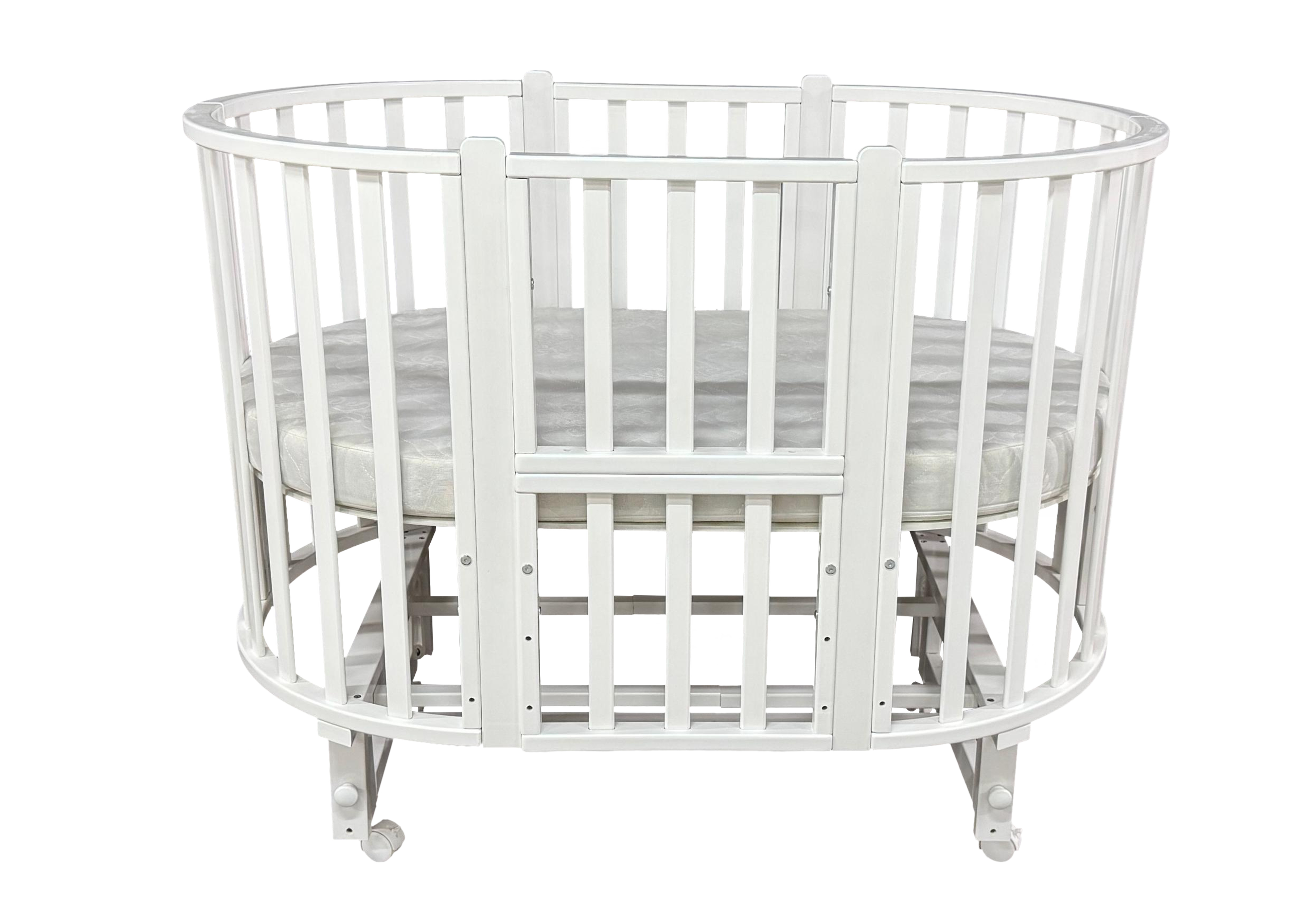 картинка Кроватка Мalenkiy Princ (продольный маятник) от магазина Аистенок