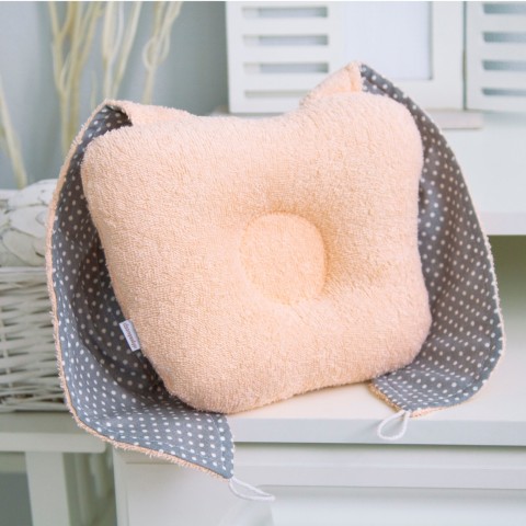 картинка Подушка 20х25 анатомическая "Мой зайка", махровая от магазина Аистенок